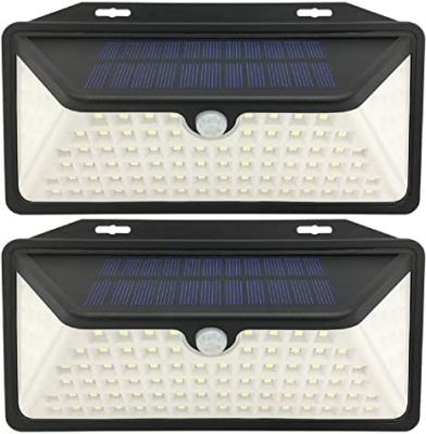 China Outdoor Polycarbonate 102 LED Solar Powered Motion Sensor Lights With 3