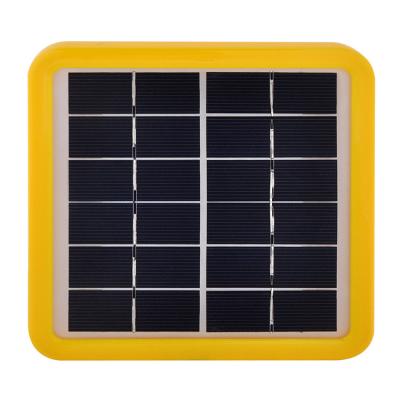 China 6bb Solar Power Panel 2W Power Outdoor Emergency Product Electronic Power Supply WX-SP03 for sale