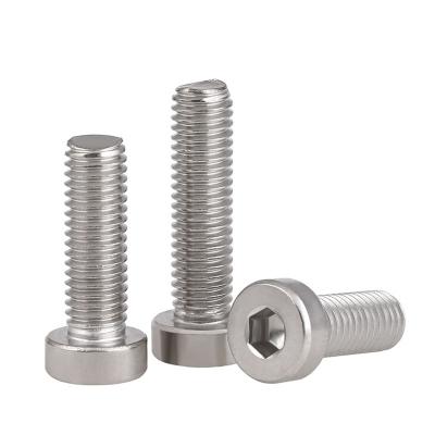 China A2-70/304 Stainless Steel Hex Din7984 Low Profile Thin Short Allen Cup Screw Bolt Socket Profile Head for sale