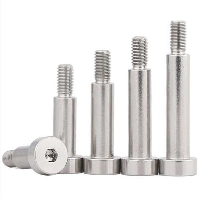 China HEX GB5281 M3 M4 M5~M16 304Stainless Steel Inner Hex Shaft Shoulder Screw Hex Socket Limit Screw Cup Head Bearing Bolt for sale