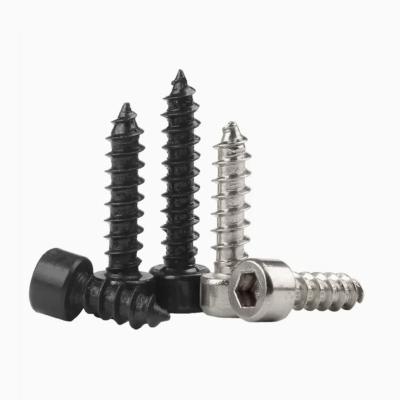 China M2 M2.6 M3 M3.5 M4 M5 M6 Round Black/Nickel Zinc Allen Head Screw Self-tapping Screw 8.8 Grade For Speaker for sale