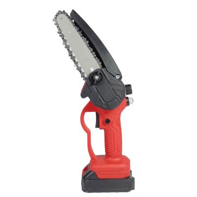 China New Energy DINLIX Portable Electric Chainsaw 6 Inch Gasoline Chainsaw For Branches 6104 for sale