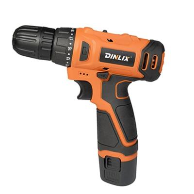 China China DINLIX High Quality Electric Drill 12V Impact 10mm, Electric Drill 5501 Battery for sale