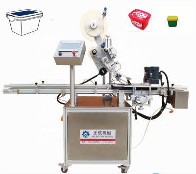 China High Quality Fully Automatic Food Plastic Cup Outdoor Labeler Machine for sale