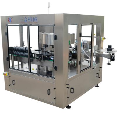 China Automatic Food Melt Hot Glue Labeling Machine for sale