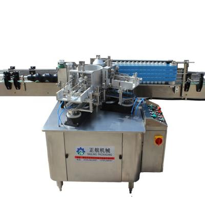 China Food China Automatic Square Bottle Adhesive Sticker Single Double Or Three Sides Round Bottle Labeling Machine High Quality for sale