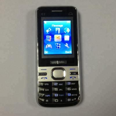 China Chinese Cheap Bluetooth new TV dual sim card mobile phone C2 for sale