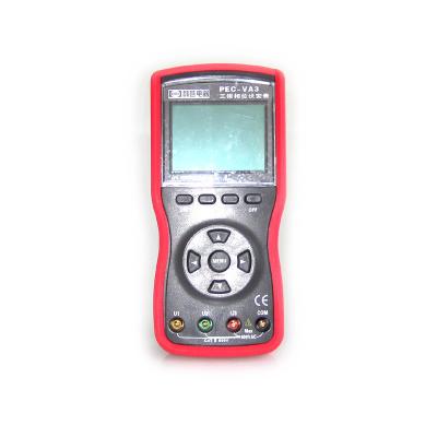 China Consumption PEC-VA3 Low Power Handheld Three Phase Voltammeter 2/3 Phase Clamp Digital Voltmeter for sale