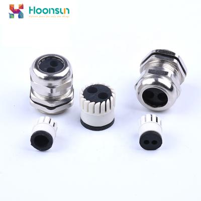 China Joint Plug Plug Firmly Cable Good Reputation Waterproof Brass Cable Wire Gland Multiple Entry Type Gland for sale