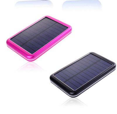 China 8000mAH Mobile Solar Power Bank For Smartphones iPhone iPad Camera Samsung for sale