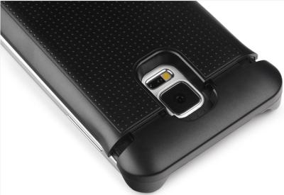 China 3800mah Samsung Galaxy S5 PU Leather Flip Battery Back Cover / Samsung Battery Pack for sale