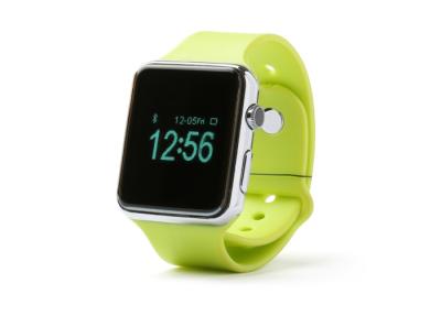 China Fashionable Bluetooth Smart Wrist Watch Smartphone / Apple Watches with Silicone Strap for sale