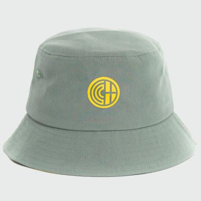 China Door Mens Silicone Heart Press Patch Bucket Hats With Custom Logo for sale