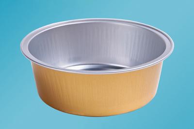 China 150ml round aluminum foil sealed box for sale