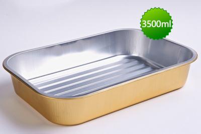 China 3500ml rectangular aluminum foil sealed box for sale