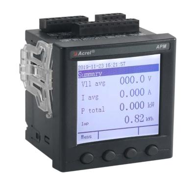 China Acrel APM830 multifunctional 3 phase data logger energy meter electric power meter rs485 APM830 for sale