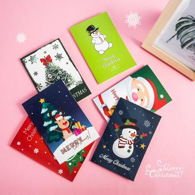 China Holographic Hot Selling Custom Merry Christmas Greeting Card for sale