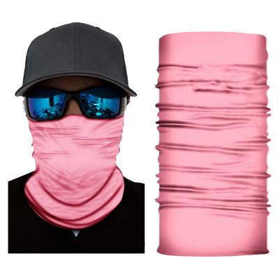 China Outdoor Activities Multifunctional Tube Neck Seamless Magic Scarf Solid Color Tubular Breathable Durag Bandana Scarf Thick Leathers for sale