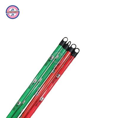 China Hard Soft Wooden Broom Stick 120cm Length PVC Coated Wooden Broom Handle Stick for sale