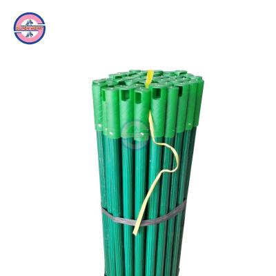 China Hard Smooth Factory Wholesale Wooden Broom Stick PVC With High Quality for sale