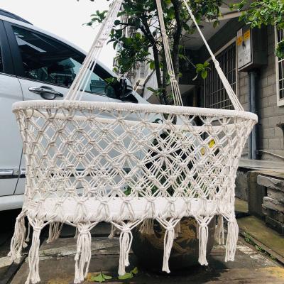 China INS Macrame Baby Crib Cradle Swing Chair Hammock Baby Cradle for sale