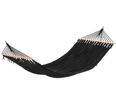 China INS Cotton Rope Woven Hammock Macrame Rope Hammock Macrame Hammock Swing Outdoor Furniture Wooden Bohemian Hammock for sale