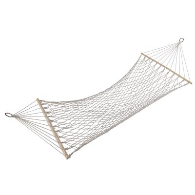 China 200X80CM Cotton Rope Woven Hammock Macrame Hammock Furniture Bohemian Hammock for sale