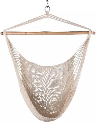 China INS Cotton Rope Woven Hammock Chair Swing Chair Hanging Bohemian Furniture for sale