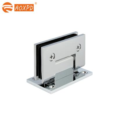 China Bathroom Clip Easy Installation 304 Door Hinge Glass Frameless Glass Shower Room Door Clip for sale