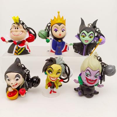 China 6 Plastic Thugs Princess Evil Stepmother, Snake, Scorpion, Witch Thug Handwork Character Cake Decorating Model Doll for sale