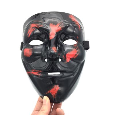 China CLASSIC Stage Show Props Party Masquerade Full Face Halloween Horror V Vendetta Mask Wholesale for sale