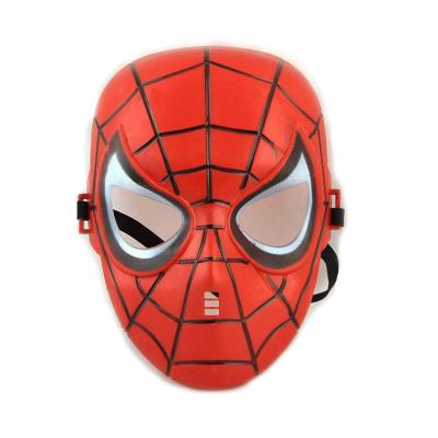 China CLASSIC Plastic Masks Captain Hulk American Bat Iron Man Spider-man Cartoon Boys And Girls Halloween Masks for sale