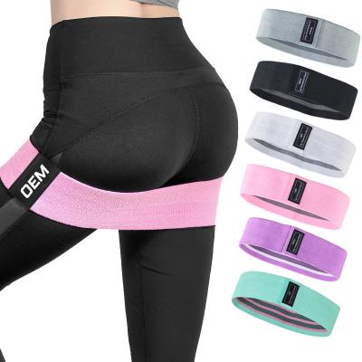 China SHIWEI-1011-12#Hip Comfortable Resistance Bands Anti-Slip Booty Bands Fabric Stretch Bands For Glute Hip Squat Training for sale