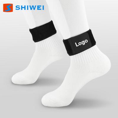 China Nylon & SHIWEI-7019#Cheap ployster price soccer football shin guard straps for sale