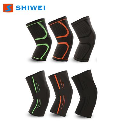 China Protective Adjustable Knee Compression Sleeve Support For Running for sale