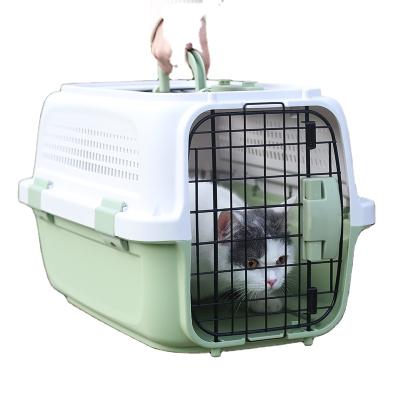 China Factory Direct Selling Pet Air Box Pet Cage Travel Portable Shipping Box Small Dog Car Air Box for sale