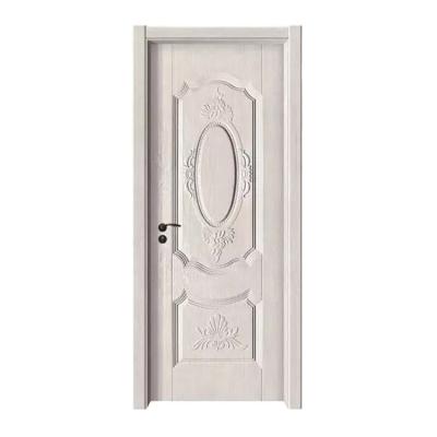 China New Design Swing Wood Bedroom Door Wood PVC Room Door for sale