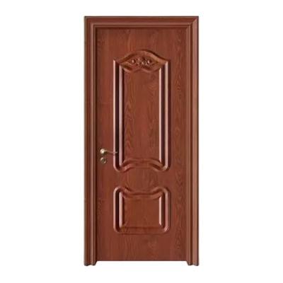 China Main Entrancs China Teak Wood Swing Design Catalog Hotel Wood Door for sale