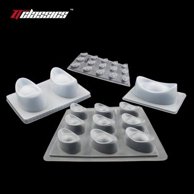 China Hotel Yuanbao BRIC PP Kitchen DIY Household Goods Cast Rice Cake Baking Jelly Ice Plaid Swallow Gel Chocolate Jelly Mold. for sale