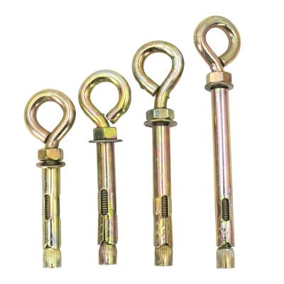 China General Industry / Heavy Industry High Quality Concrete Galvanized Eyelet Expansion Screw Eye Anchor Bolt With Thread Shank for sale