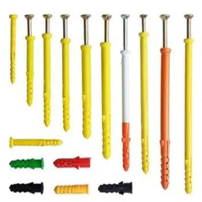 China Factory direct sale plastic expansion nail nylon plastic anchor bolt fish shaped plastic nylon expansion nail for sale