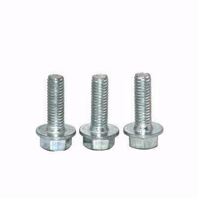 China Construction High Quality Carbon Steel Galvanized Hexagon Flange Connecting Flange Bolt Fasteners for sale