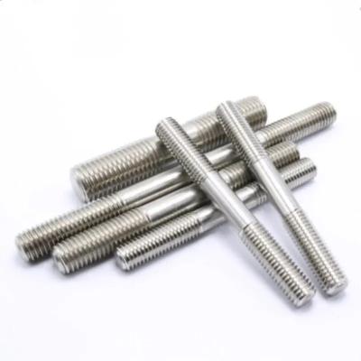 China SS304 SS316 Stud Bolt Popular Worldwide Construction Stainless Steel Cylindrical Type Fastener for sale