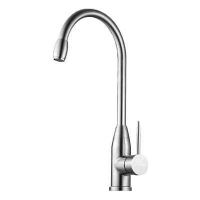 China Thermostatic Faucets Single Handle Kitchen Mixer Tap Deck Mounted Faucet for sale