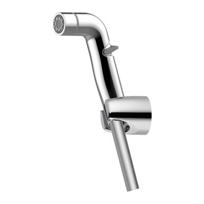 China Without Slide Bar Plastic Chromed Controlled Shattaf Water Flow Bidet Hand Spray for sale