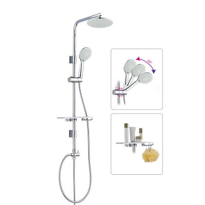 China Modern Popular Hot Selling Luxury Shower Set Bathroom Scenic Designer Shower Sets for sale