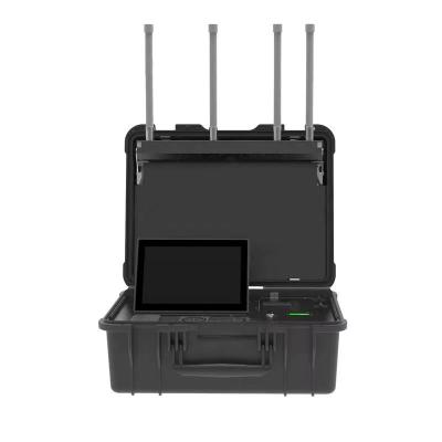 China Suitcase Type Portable Drone Detector For Radio Frequency Anti Drone Devices for sale