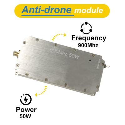 China 900MHz 860-930MHz 50W Portable RF Power Amplifier Module For Anti Uav LDMOS module drone jammer for sale