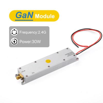 China 10- 55 graden Celsius 2.4G 2400-2500MHz 30W GaN-module voor anti-drone-PA Te koop