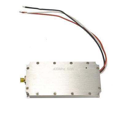 China 433mhz 50W Customized Portable RF Power Amplifier Module with RS485 Communication for anti UAV for sale